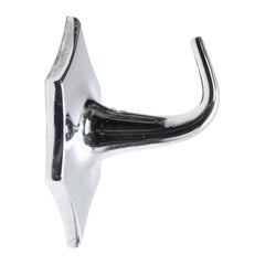1931 NYC Waldorf Astoria Hotel Chrome over Brass Waldorf Bathroom Hook
