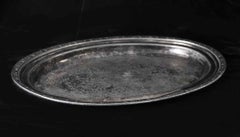 Waldorf Astoria Hotel Silver Plated Beass Serving Tray