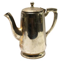1931 NYC Waldorf Astoria Hotel Silver Plated Teapot