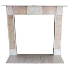 Used 1931 NYC Waldorf Astoria Hotel Statuary Marble Mantel Regency Hand Carved