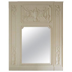 Glass Mantel Mirrors and Fireplace Mirrors