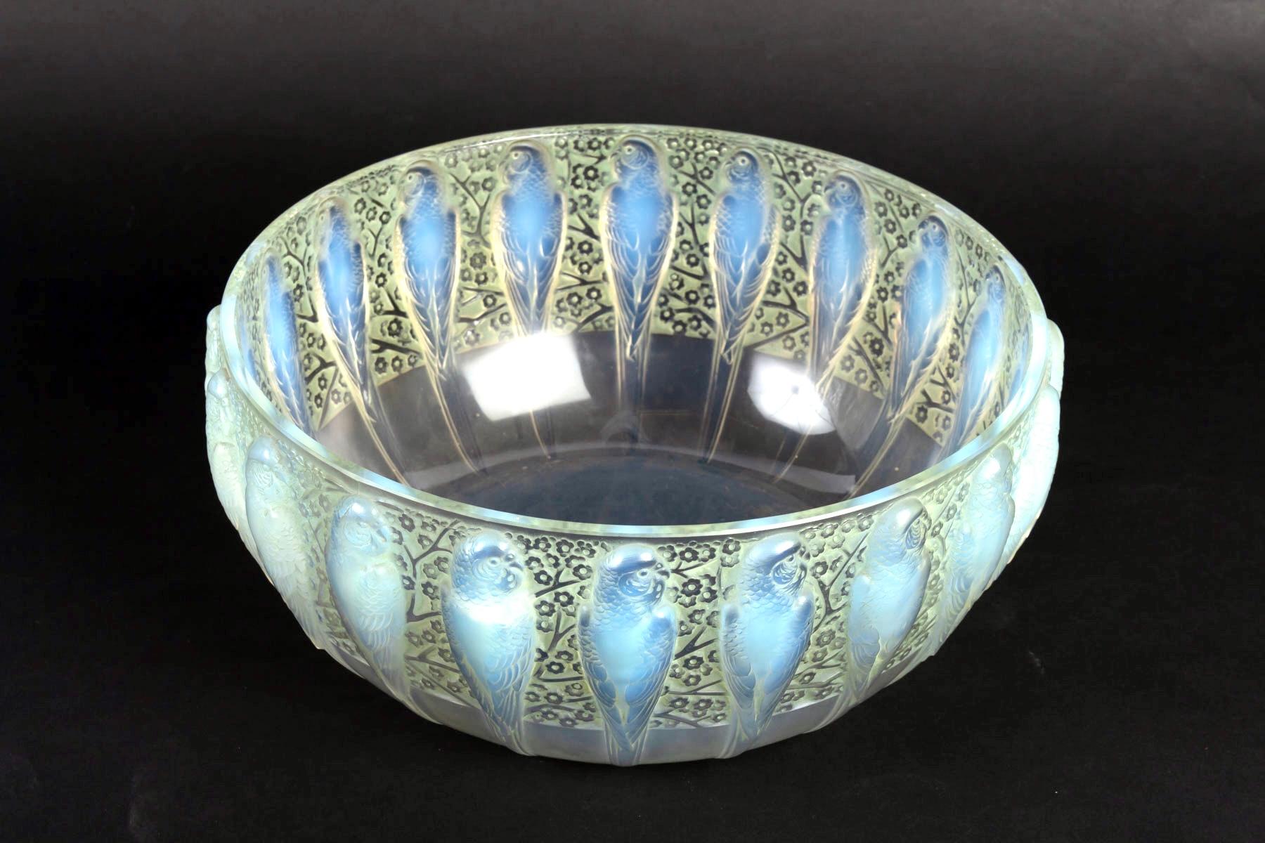 coupe perruche lalique
