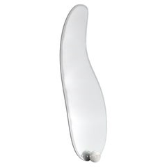 1931 Specchio da parete scultoreo con marmo, design contemporaneo, Made in Italy