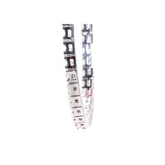 19.32 Carat E-F Color VS Clarity Round Diamnd 18k White Gold Tennis Necklace Mod