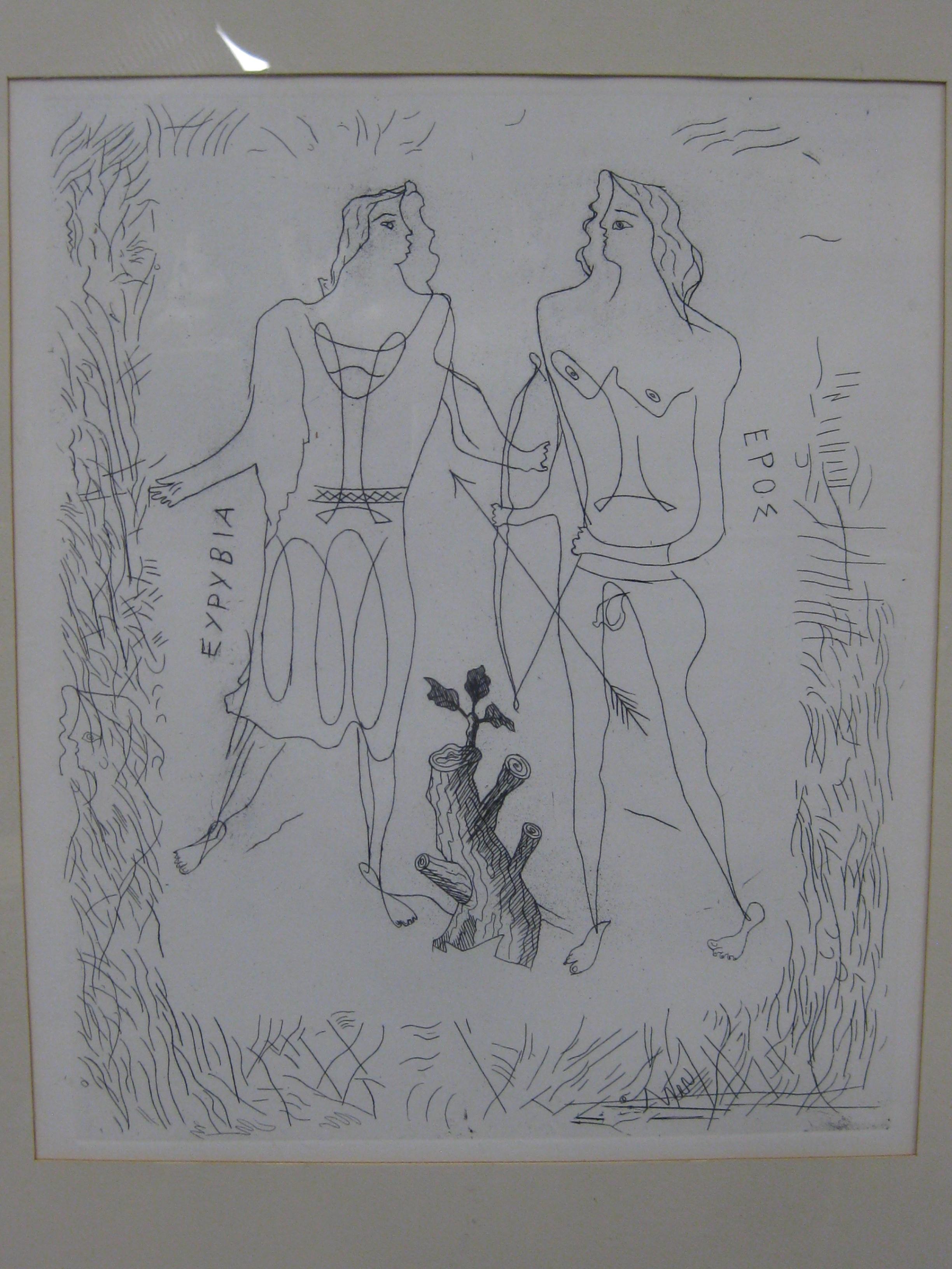 Gravure de George Braque 