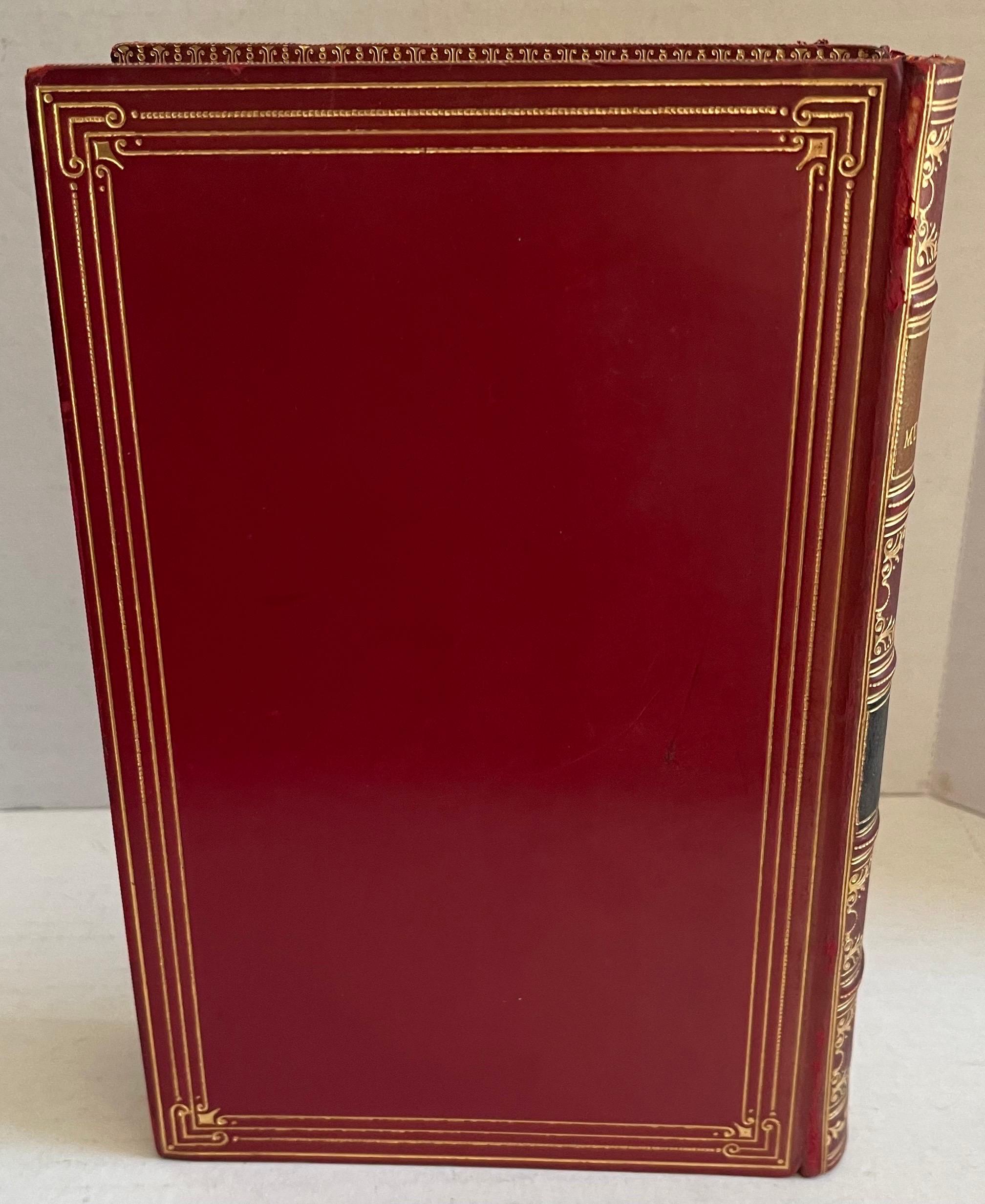 1932 Leather Bound The Three Musketeers by Alexandre Dumas For Sale 1