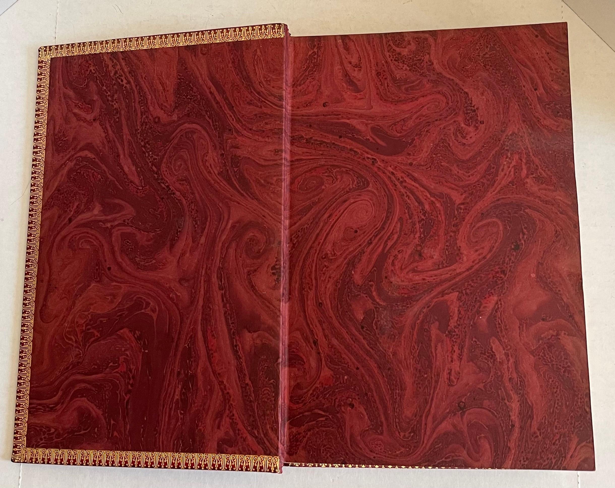 1932 Leather Bound The Three Musketeers by Alexandre Dumas For Sale 3