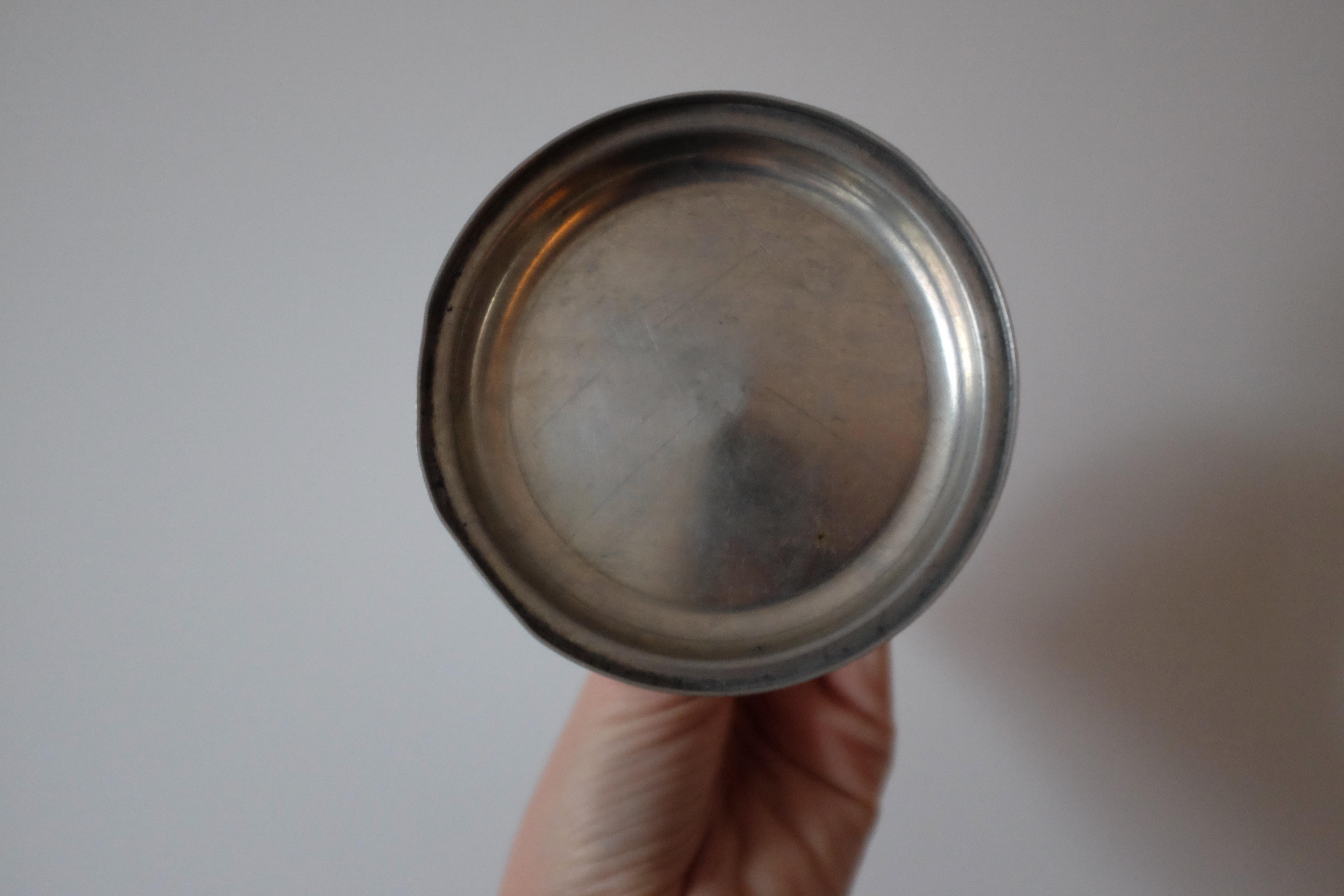 1932 Pewter Jar from C.G. Hallberg In Good Condition For Sale In Brooklyn, NY