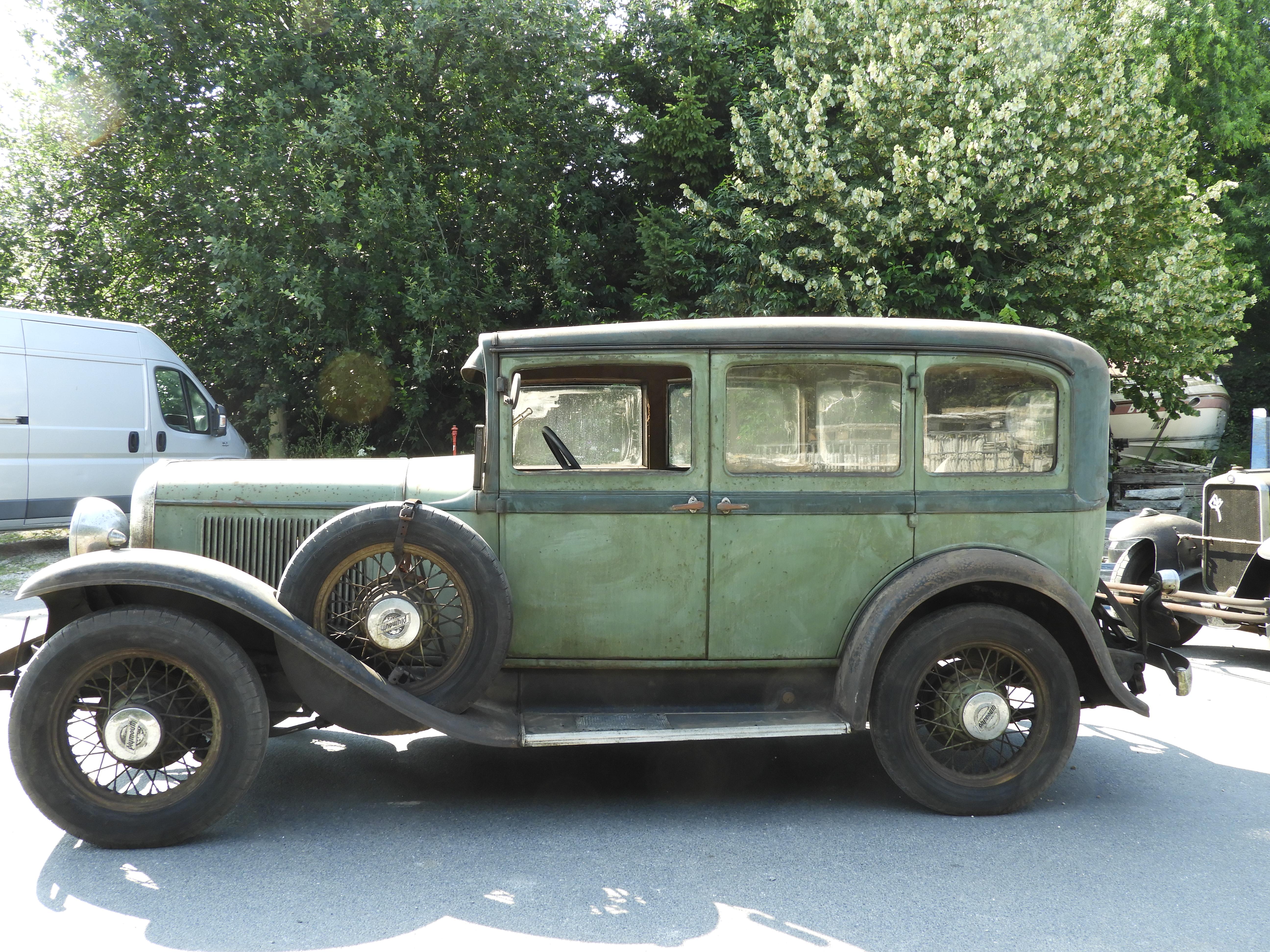 20th Century 1932 Plymouh Commercial Original Patina Car For Sale