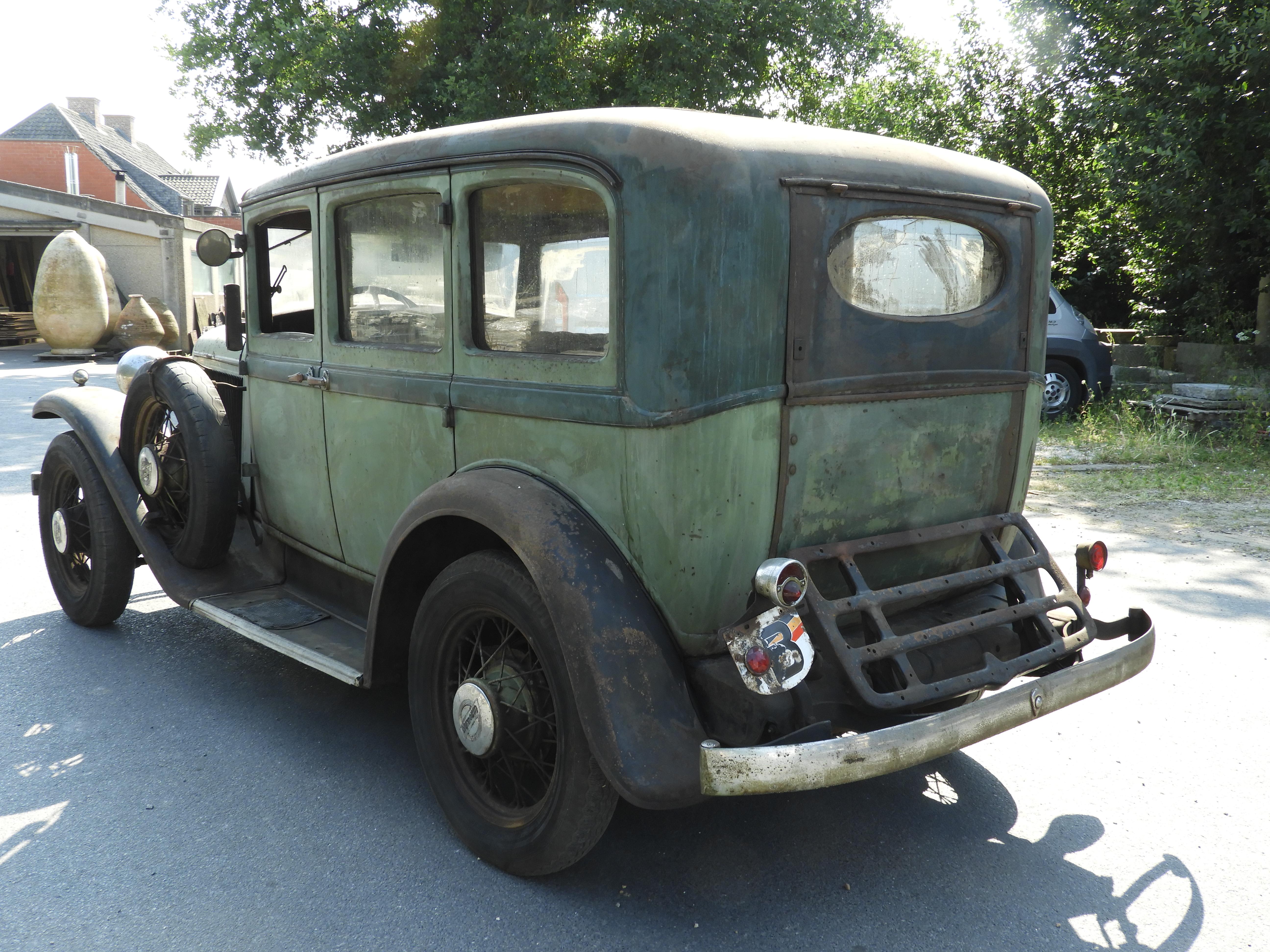 Metal 1932 Plymouh Commercial Original Patina Car For Sale