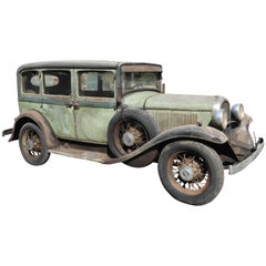 Antique 1932 Plymouh Commercial Original Patina Car