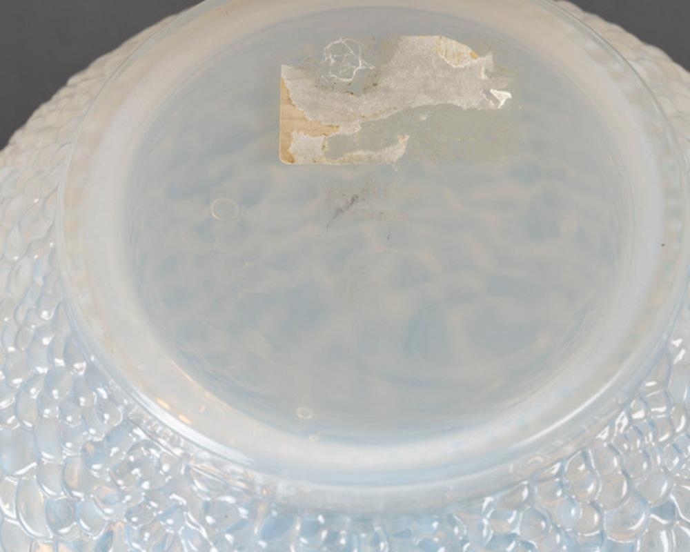 1932 Rene Lalique - Jarrón de cristal opalescente 