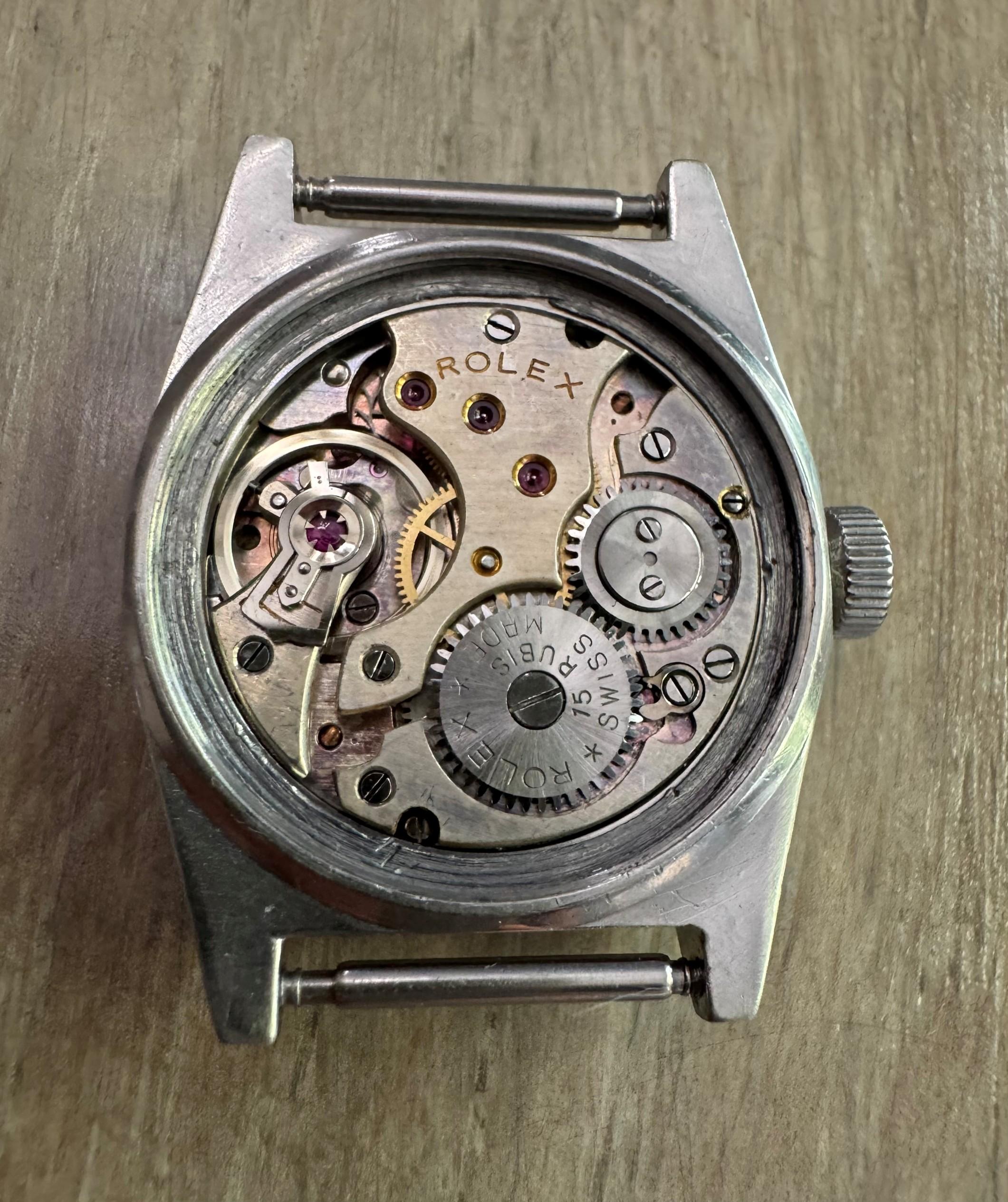 1932 Rolex Vintage Mens Borgel / Taubert Cased Hermetic Watch - Stainless Steel For Sale 3