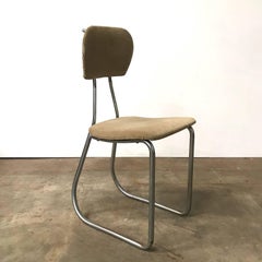 1932, W.H. Gispen for Gispen Culemborg, Holland, Original Pre War Typing Chair