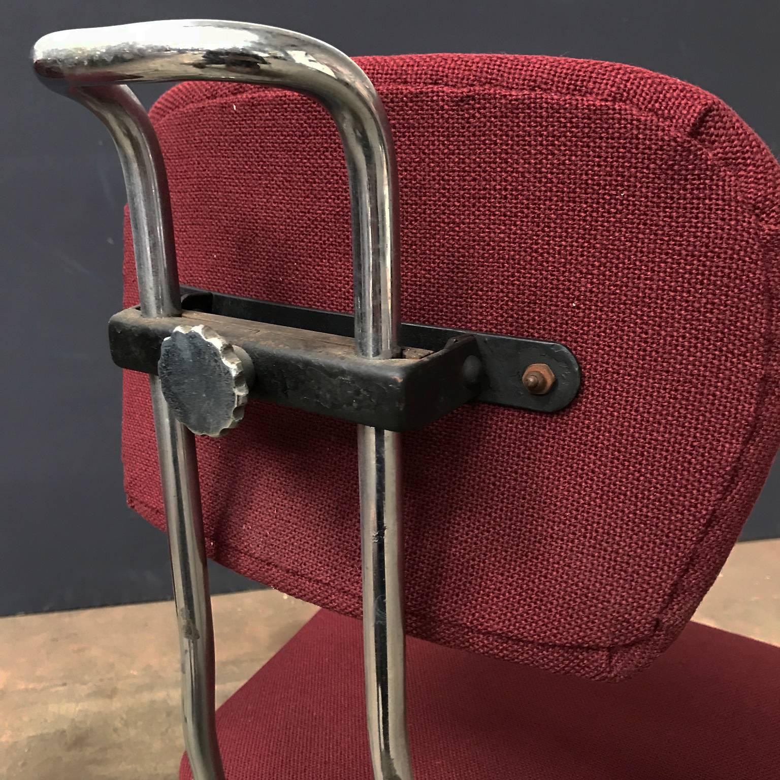 1932, W.H. Gispen pour Gispen Culemborg, Hollande, chaises d'origine de type pré-guerre en vente 2