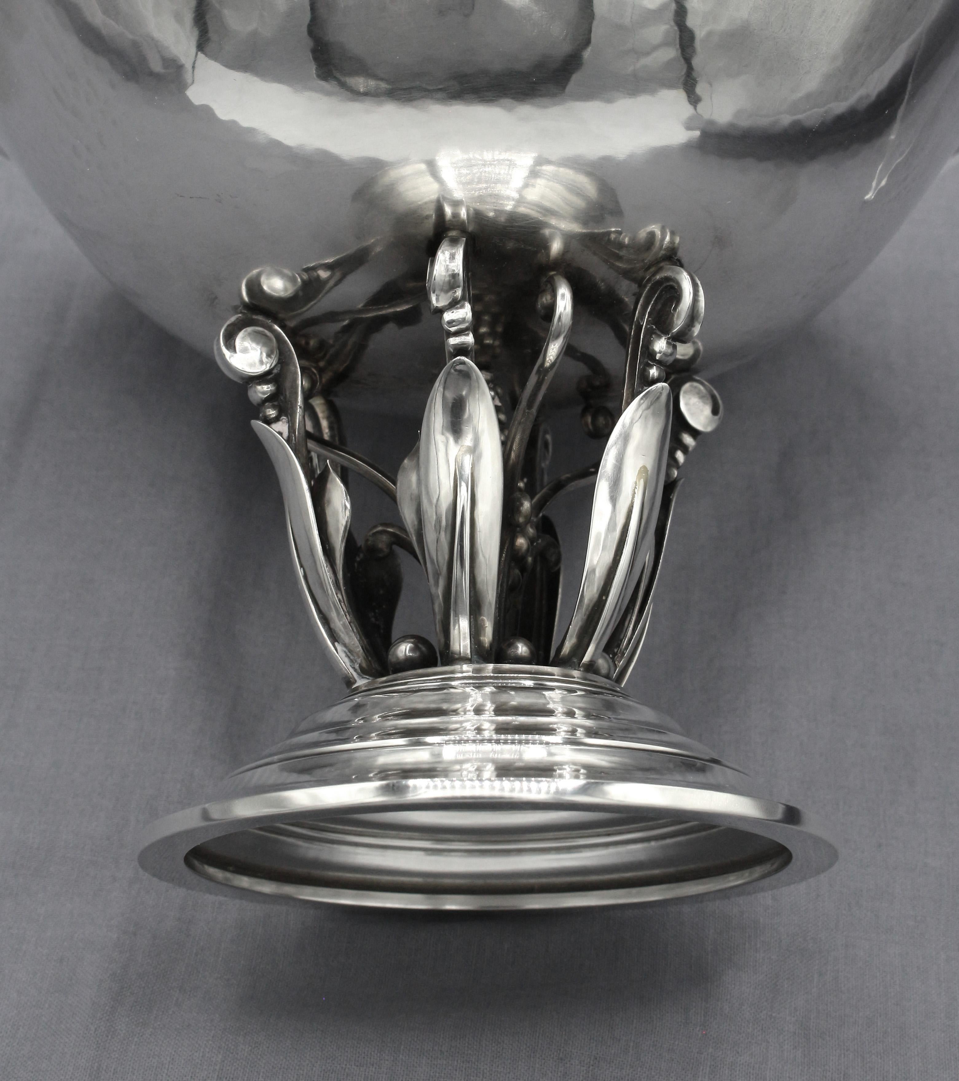 Edoardiano Compote danese in argento sterling del 1933-44 di Georg Jensen in vendita