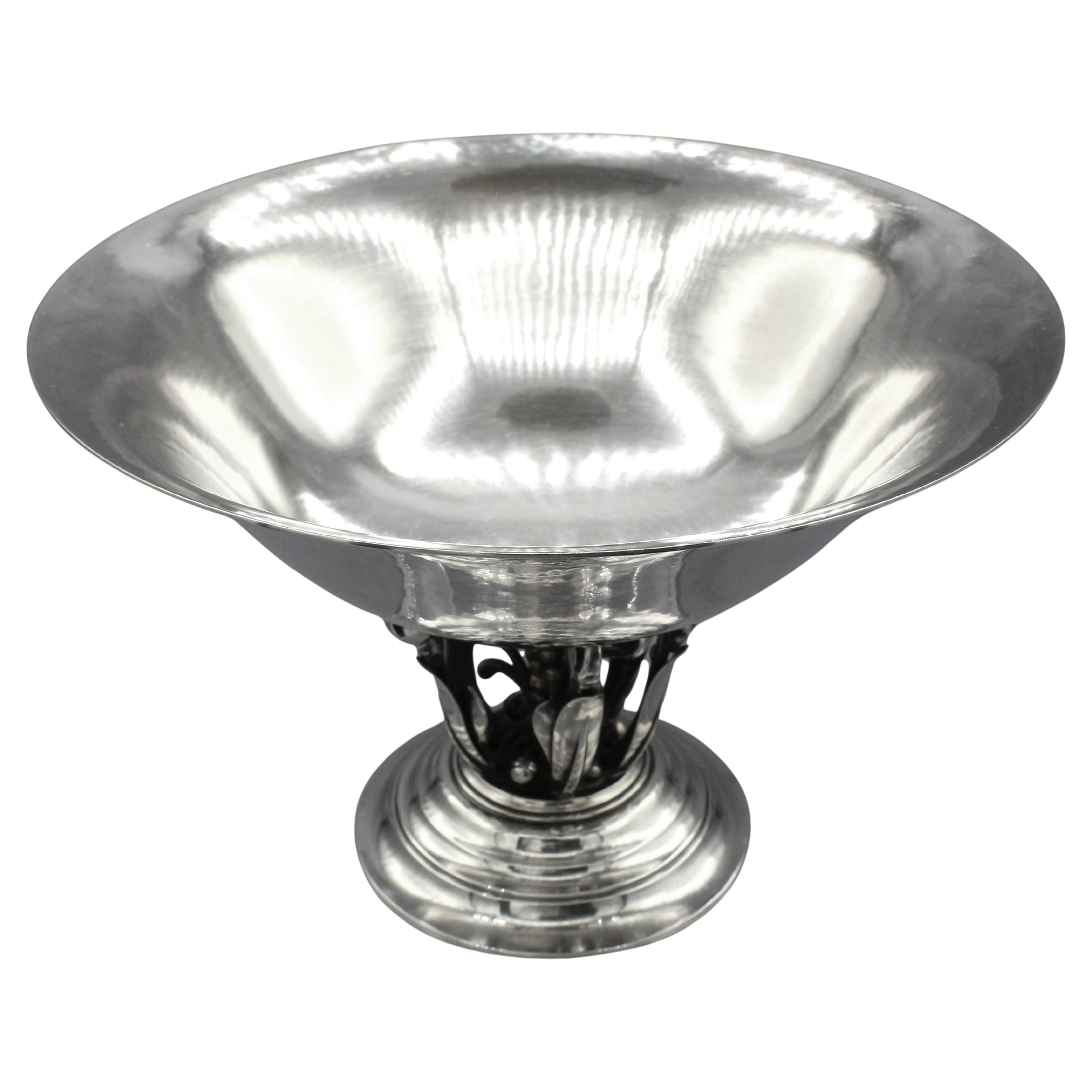 1933-44 Danish Sterling Silver Compote by Georg Jensen