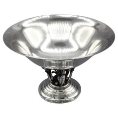 1933-44 Danish Sterling Silver Compote by Georg Jensen