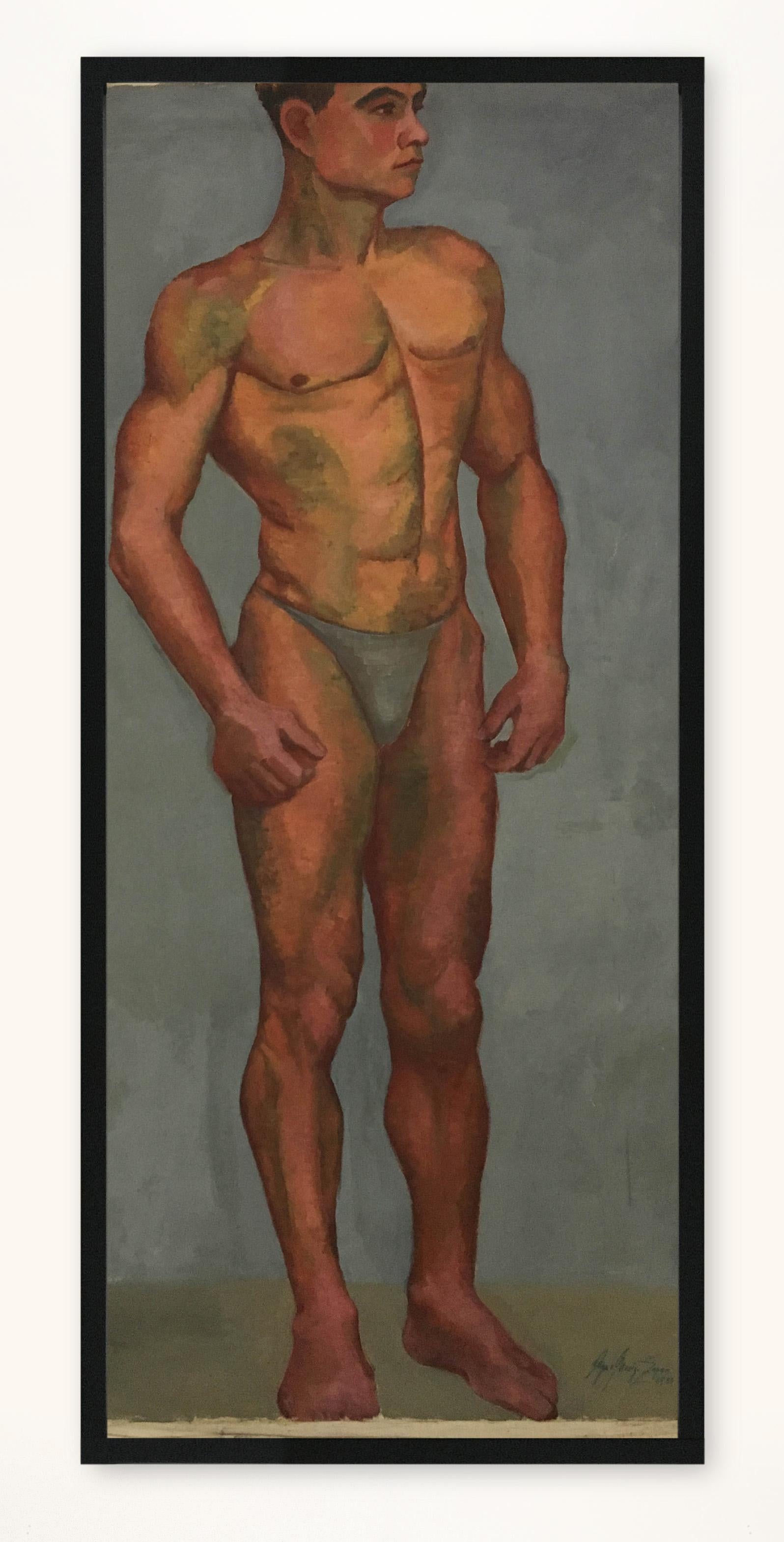 male nude painting