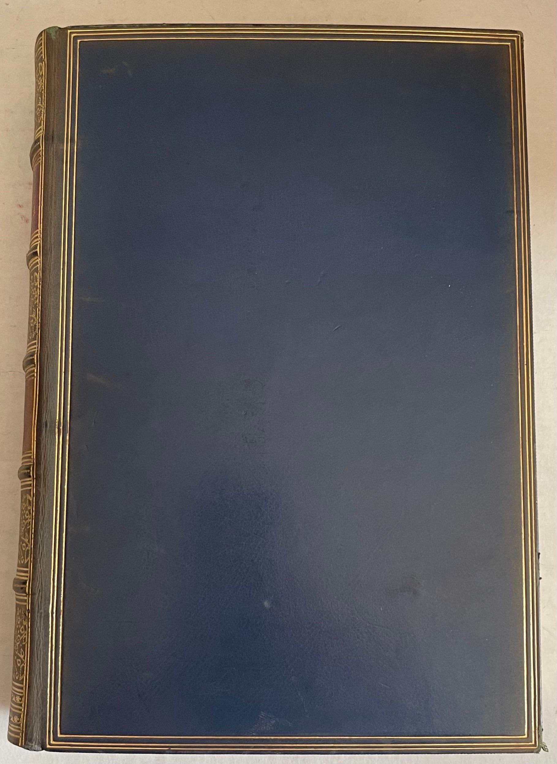 1933 Leather Bound The Forsyth Saga by John Galsworthy For Sale 4