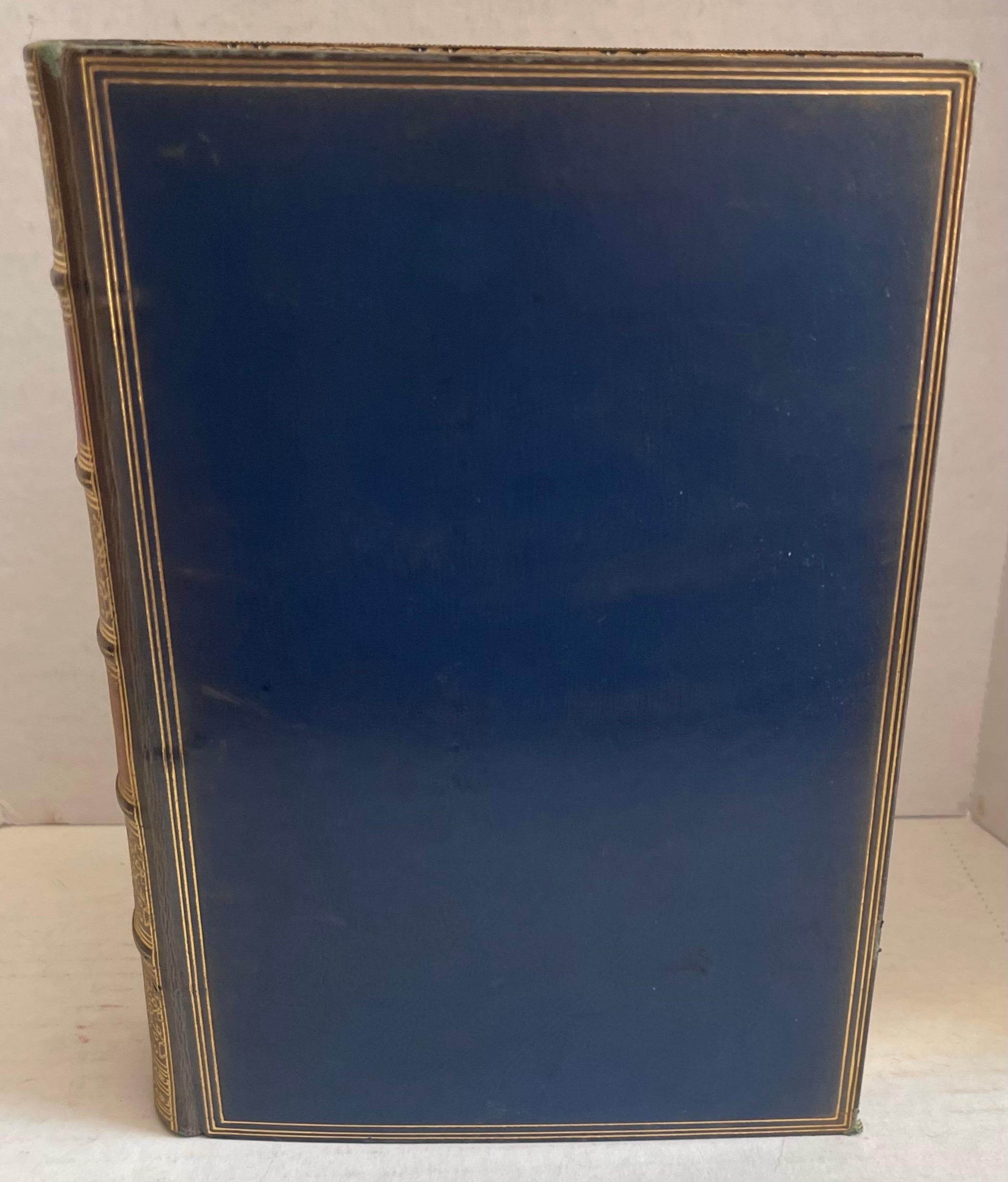 1933 Leather Bound The Forsyth Saga by John Galsworthy For Sale 3
