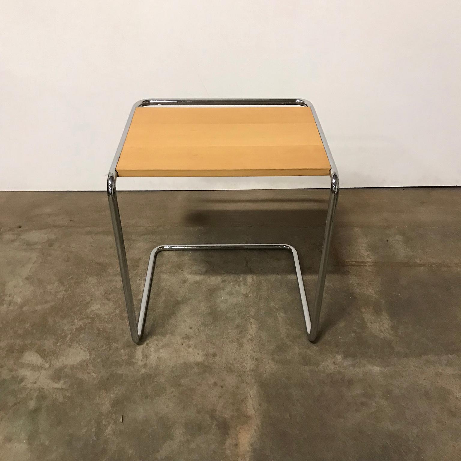 1933, Marcel Breuer for Thonet, B97A and B97B in Wood with Chrome Frame 1