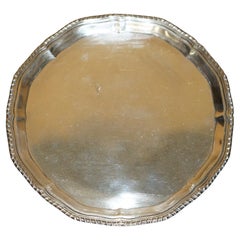 1933 STEVENSON & Law Sheffield MADE SOLID STERLING SILVER TRAY 360 GRAMMI