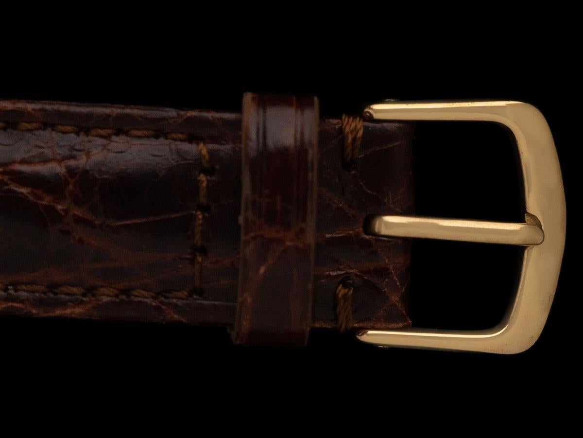 1933 Vacheron & Constantin Vintage Mens Art Deco Rectangular Watch - 18K Gold For Sale 4