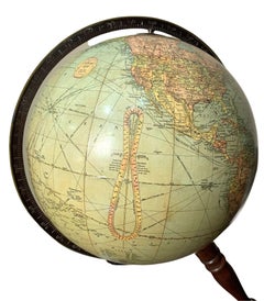 1934 "12 Inch Library Globe" by Replogle, Inc.