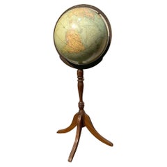 1934 "Globe de bibliothèque de 12 pouces" par Replogle Globes, Inc.