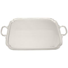 1934 Antique Sterling Silver Tray