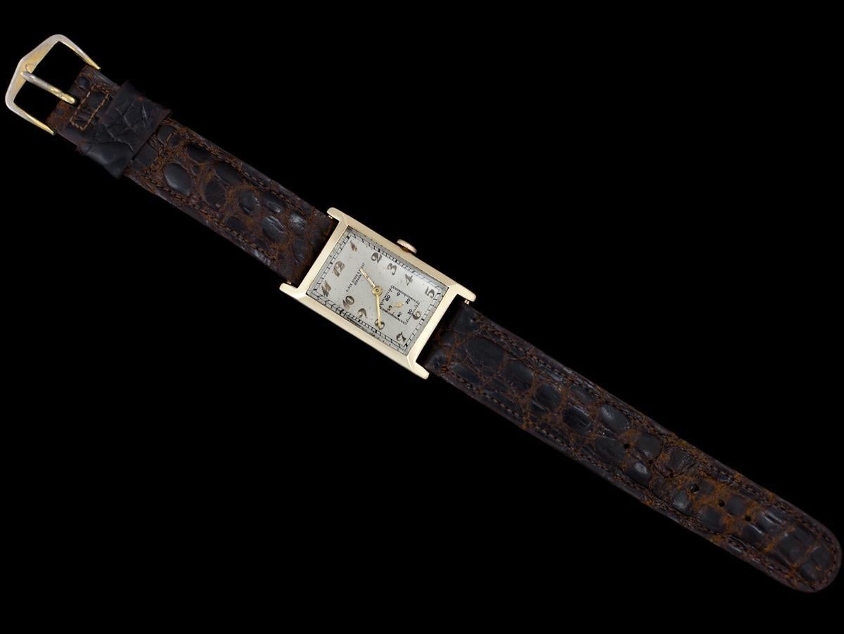 1934 BLACK STARR FROST Mens 14K Gold - Offert par Ed Sullivan, animateur TV emblématique en vente 4