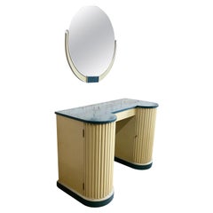1934 Kittinger Doric 7, Stück Art-Déco-Schlafzimmer-Set, Art déco