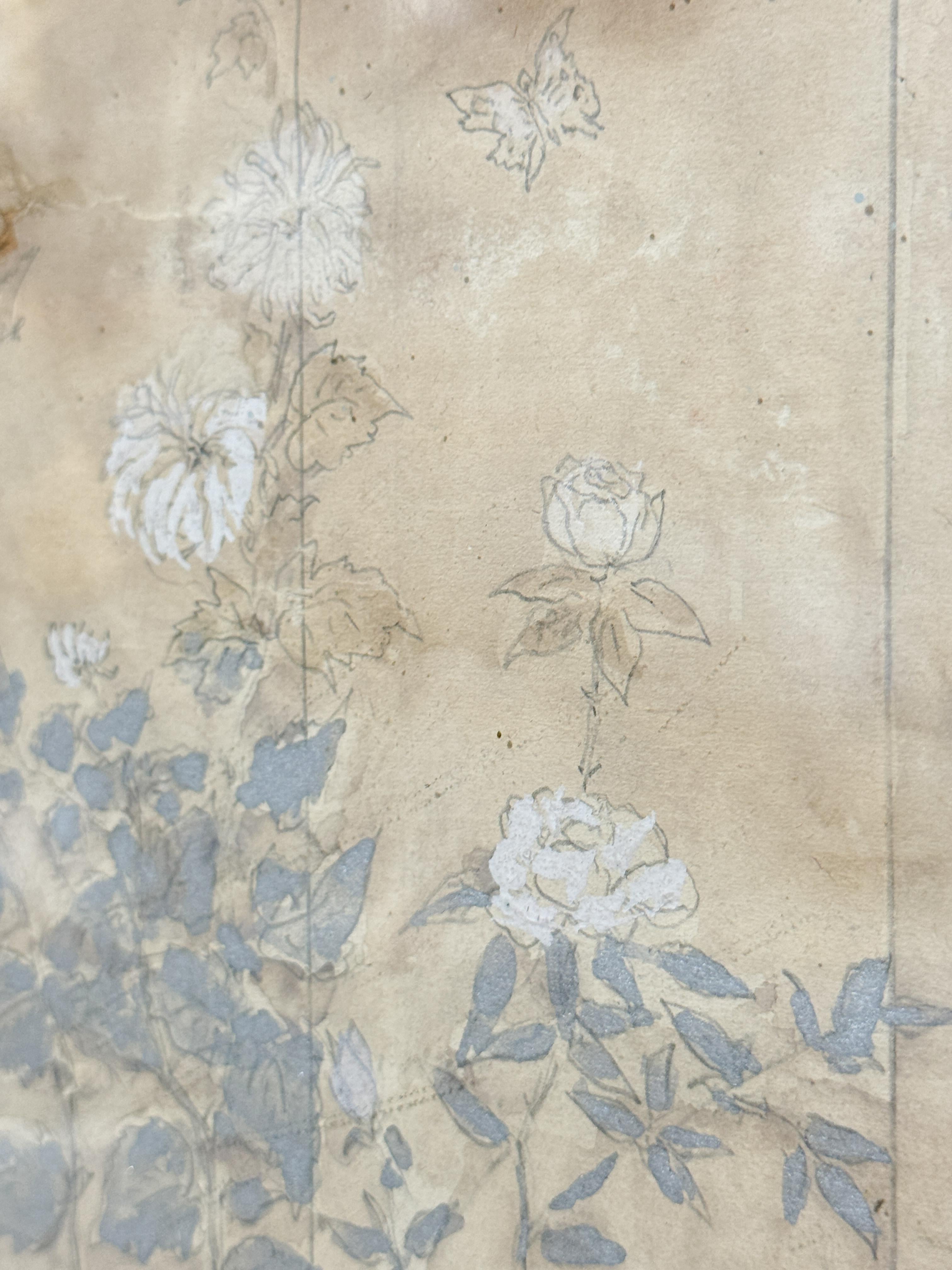 1934 Dibujo de Max Kuehne en venta 8