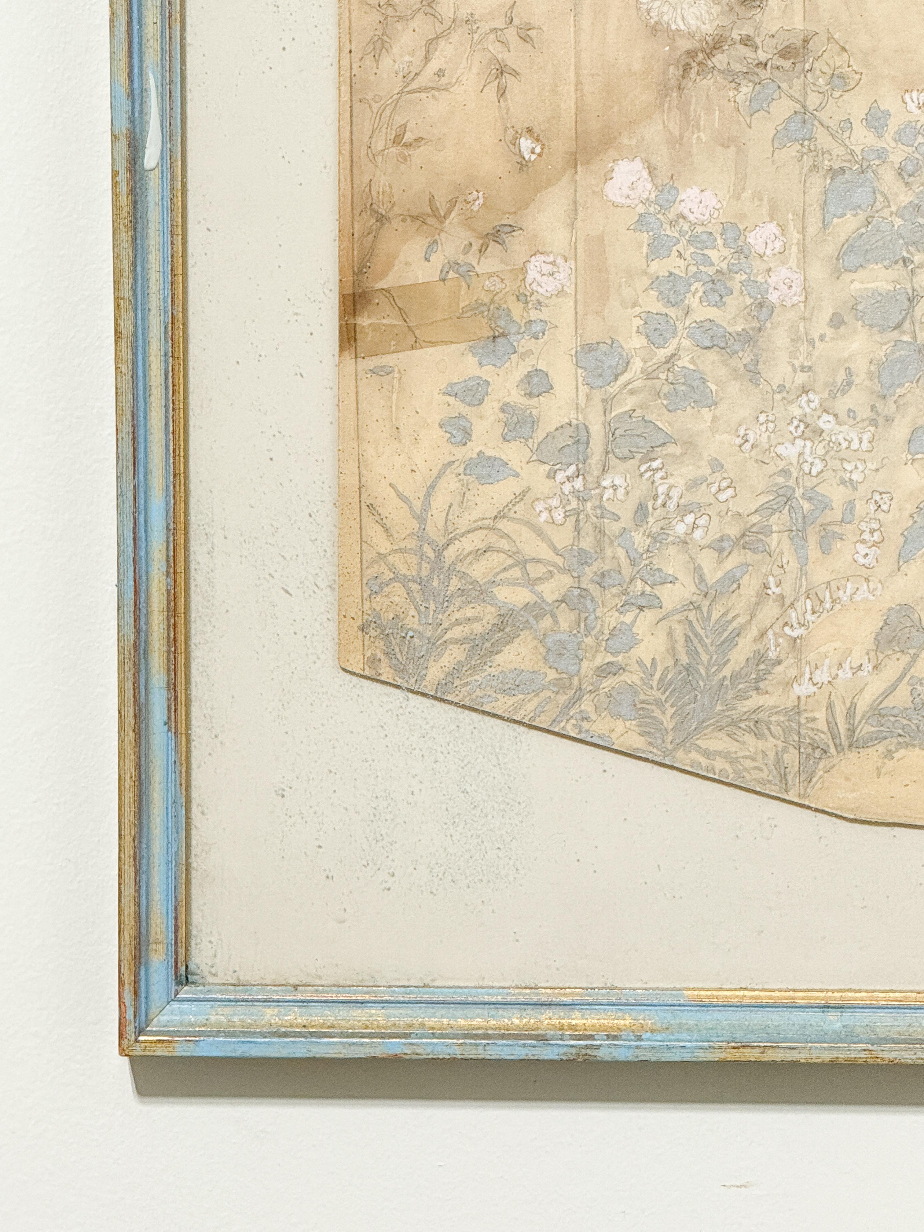 1934 Dibujo de Max Kuehne mediados del siglo XX en venta