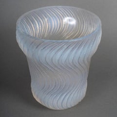 1934 René Lalique – "Actinia" Vase, Opalescent