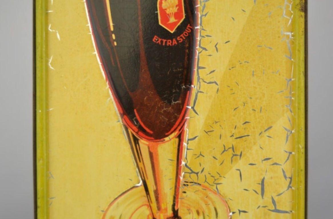 1934 Zinnschild Belgische Beer Wielemans im Angebot 2