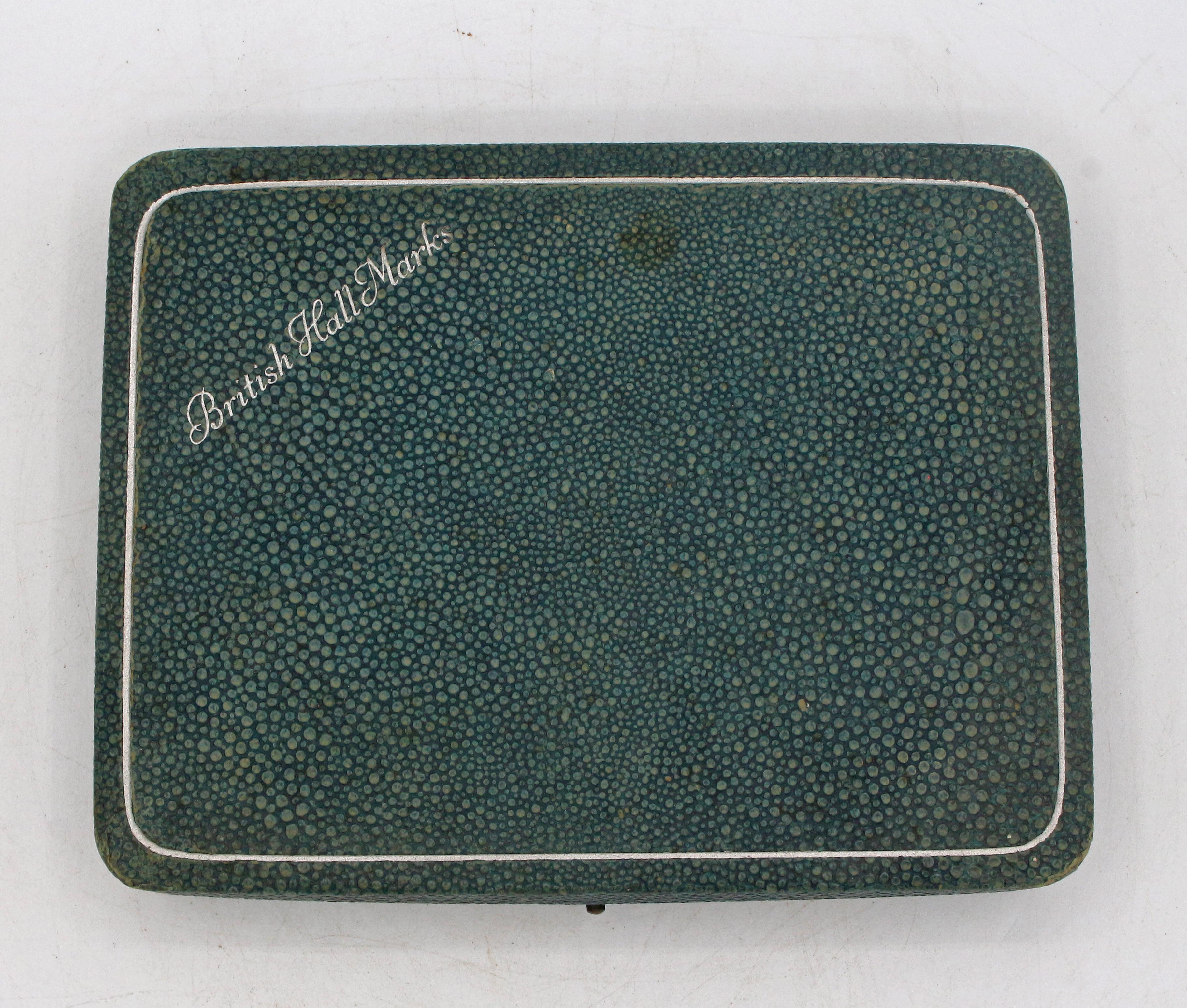 Set di sei cucchiai a ore 5 in argento sterling del 1935 di Roberts & Belk In condizioni buone in vendita a Chapel Hill, NC