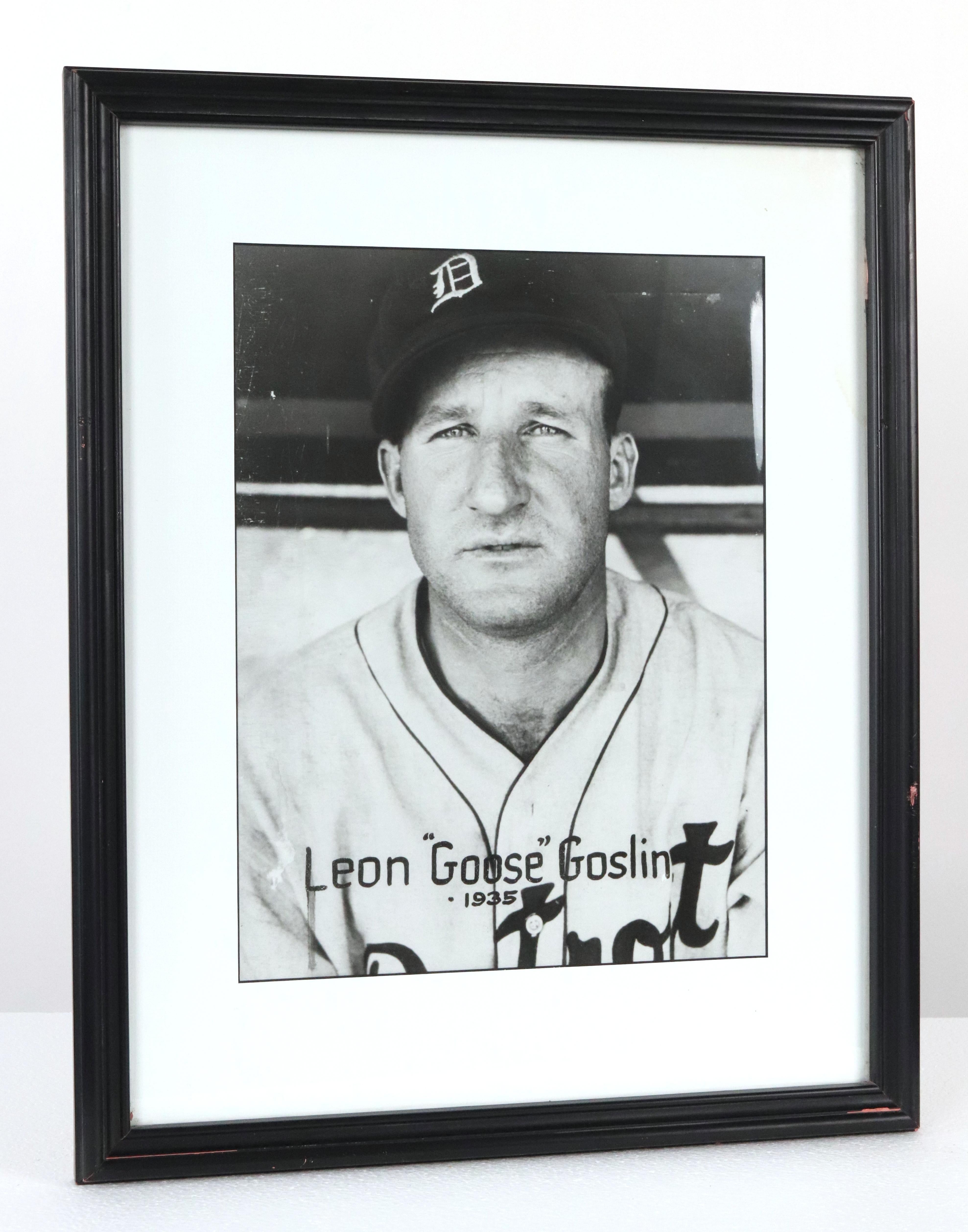 1935 black and white photograph of Leon 