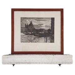 1935 Laurenzio Laurenzi Aqua Forte Acquaforte di Venezia