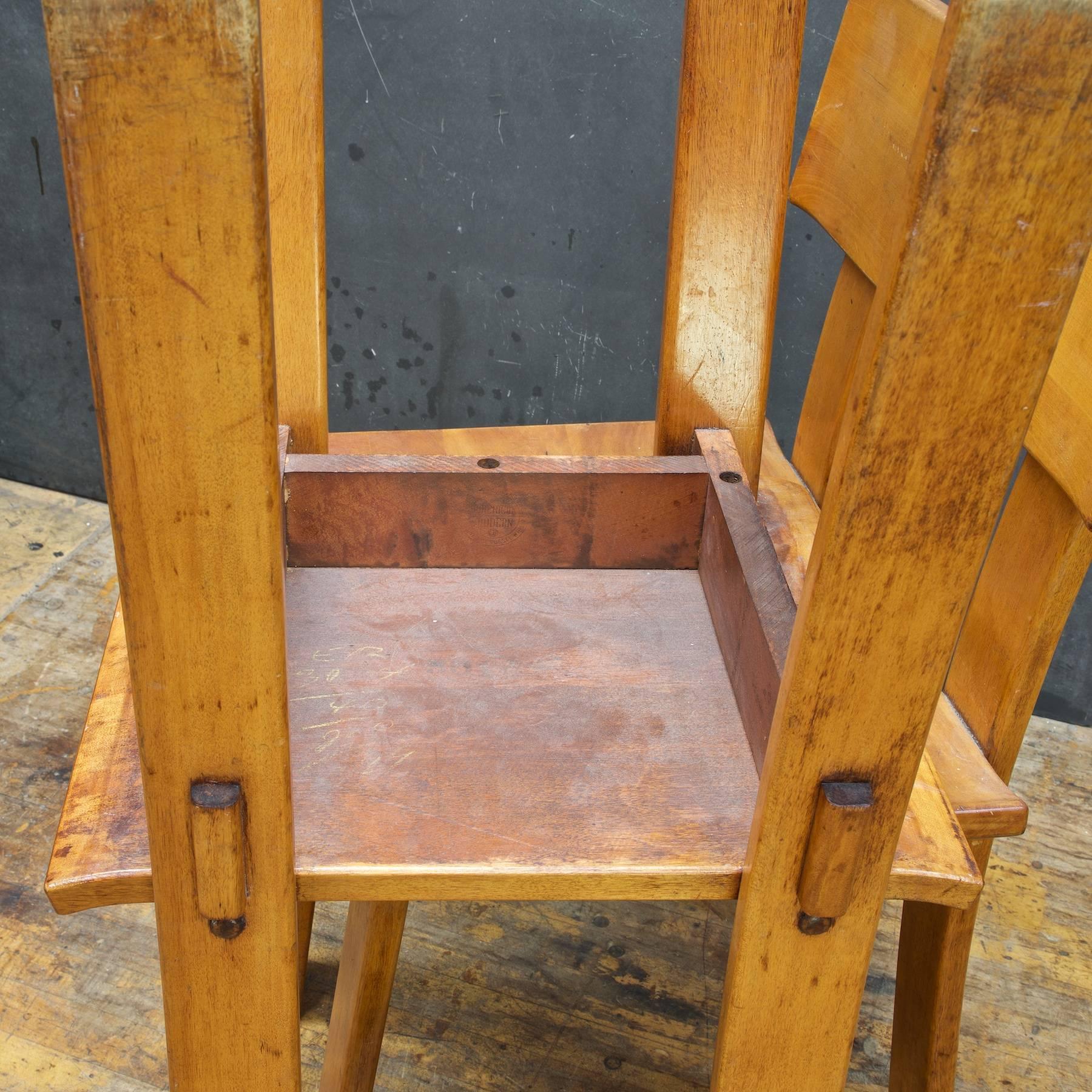 1930er Jahre Russel Wright American Modern Furniture Design Stühle Georges Candilis im Angebot 1