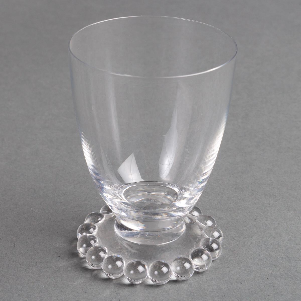 1935 René Lalique, Tafelgeschirr Gläser Dekanter Boules Glas, 34 Pieces (Mitte des 20. Jahrhunderts) im Angebot