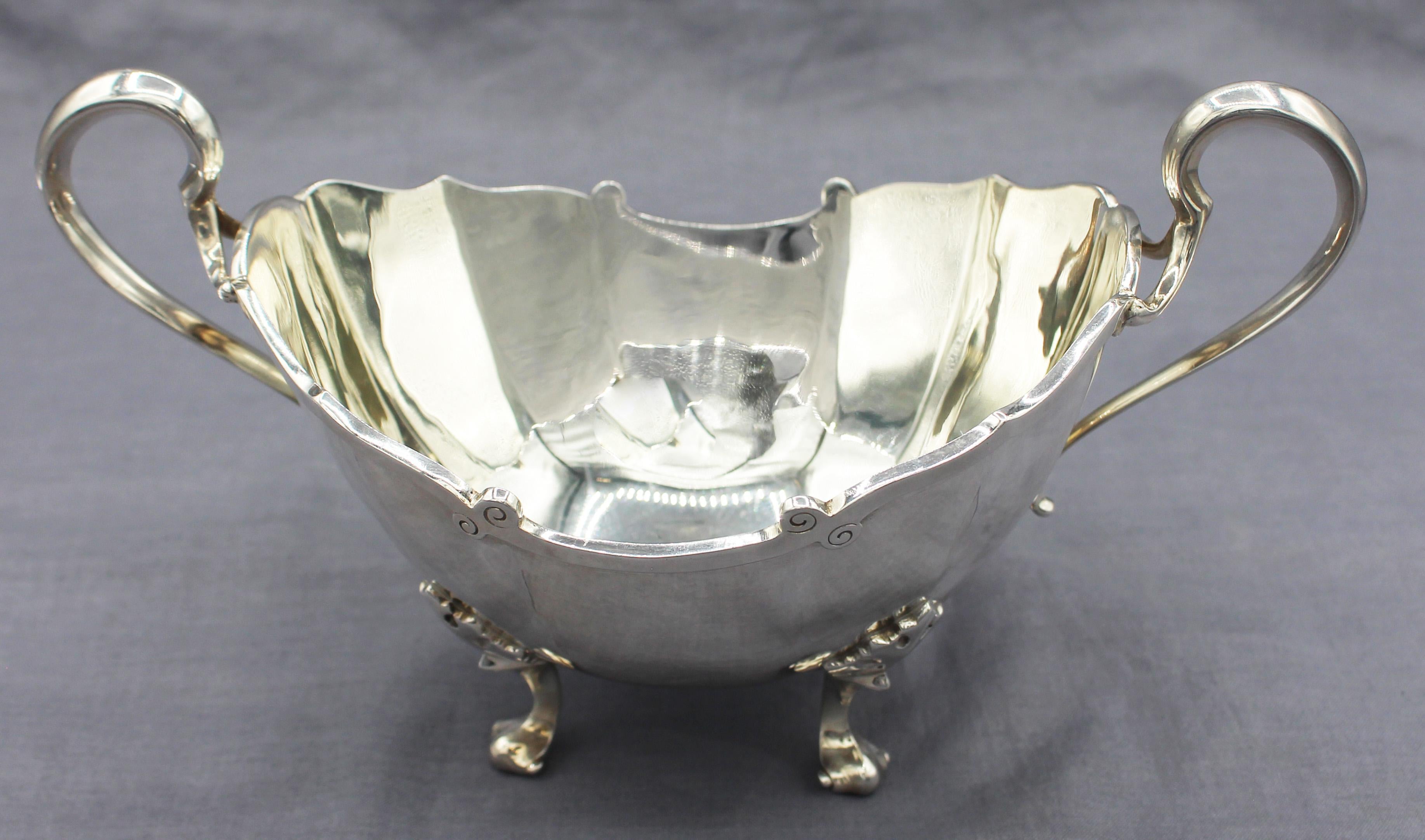 1935 Sterling Silber 6-teiliges Tee- und Kaffeeservice von Asprey London im Angebot 8