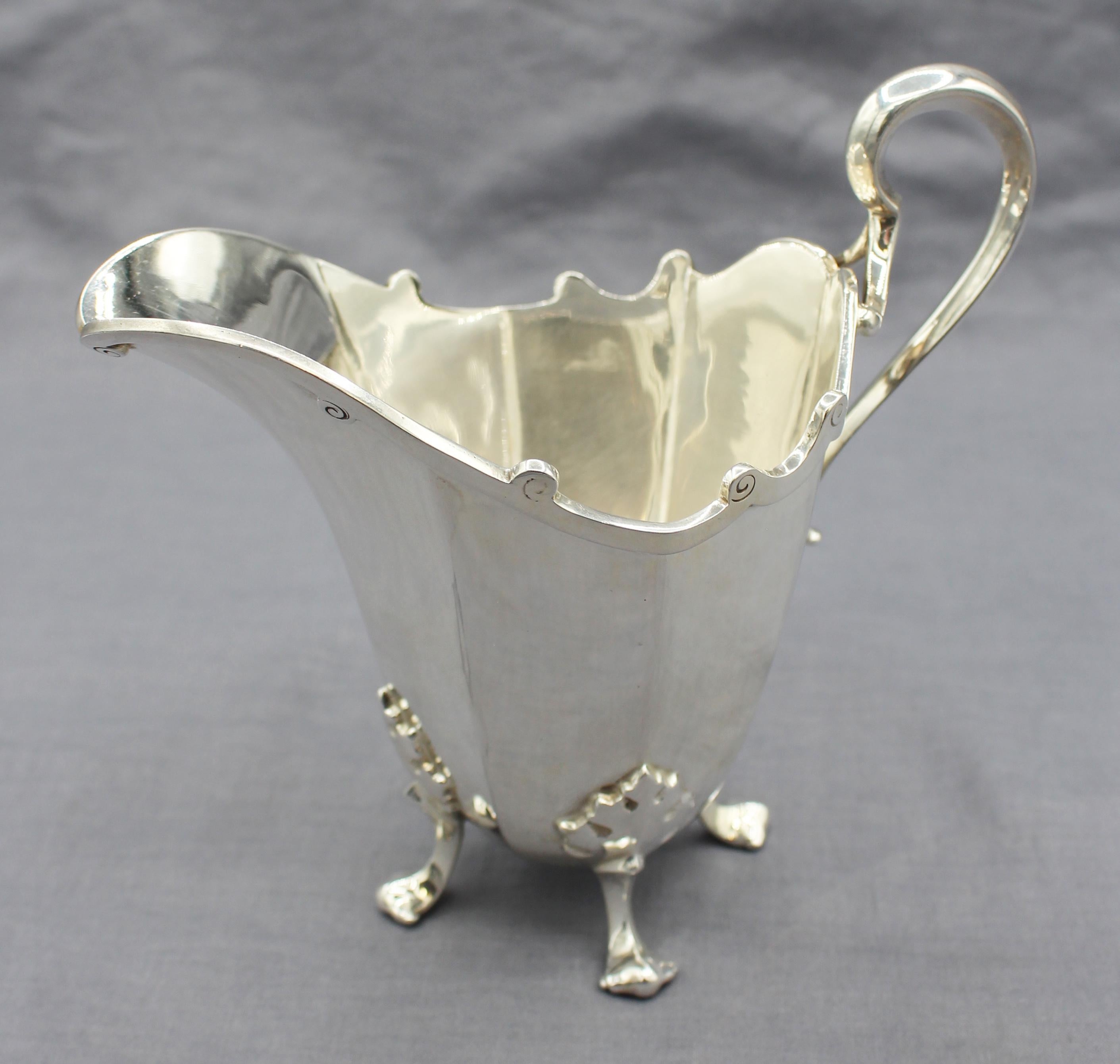 1935 Sterling Silber 6-teiliges Tee- und Kaffeeservice von Asprey London im Angebot 10