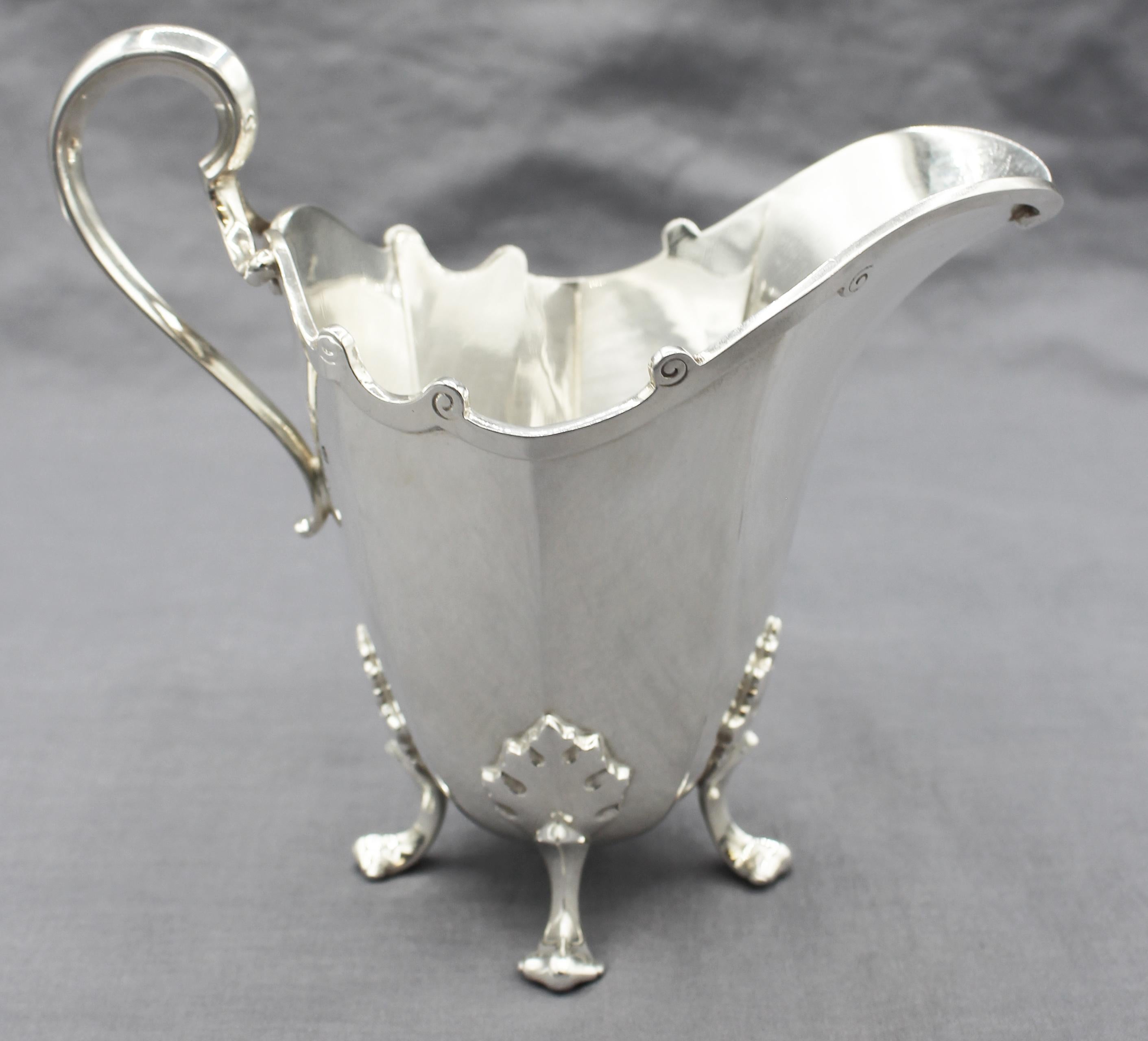 1935 Sterling Silber 6-teiliges Tee- und Kaffeeservice von Asprey London im Angebot 11