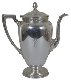 1936 3teiliges Reed & Barton X610 Sterlingsilber-Tee-/Kaffee-Servierbesteck-Set 1194g