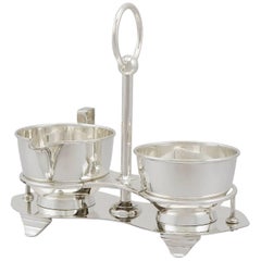 1936 Vintage Sterling Silver Cream and Sugar Set