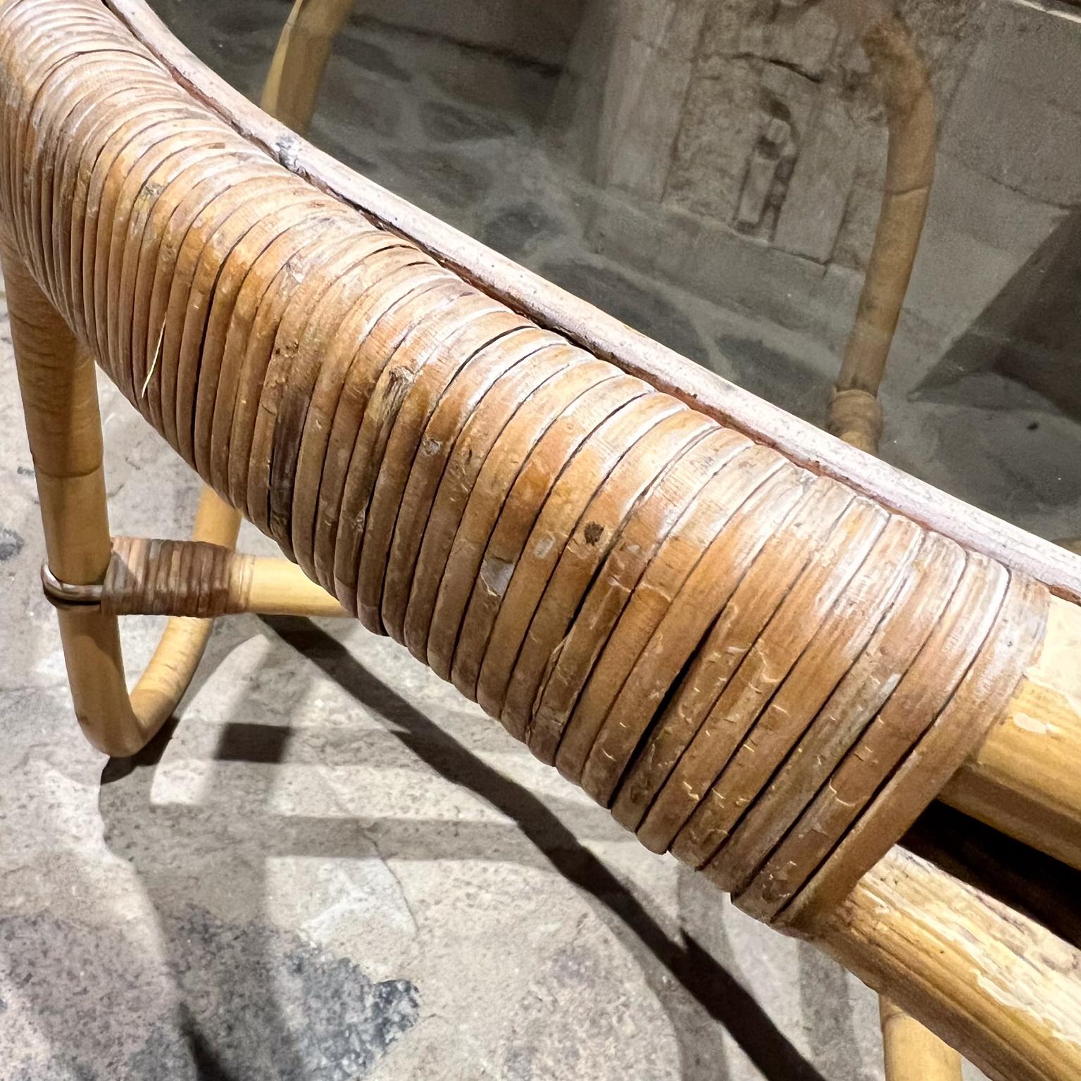 Table basse Charlottenborg en rotin naturel, Arne Jacobsen pour Sika-Design, 1936 en vente 4