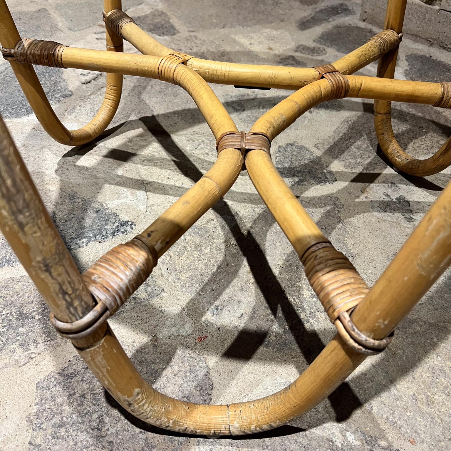 Table basse Charlottenborg en rotin naturel, Arne Jacobsen pour Sika-Design, 1936 en vente 5