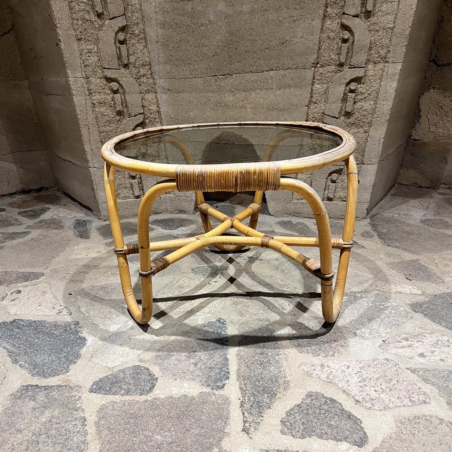 Table basse Charlottenborg en rotin naturel, Arne Jacobsen pour Sika-Design, 1936 en vente 7